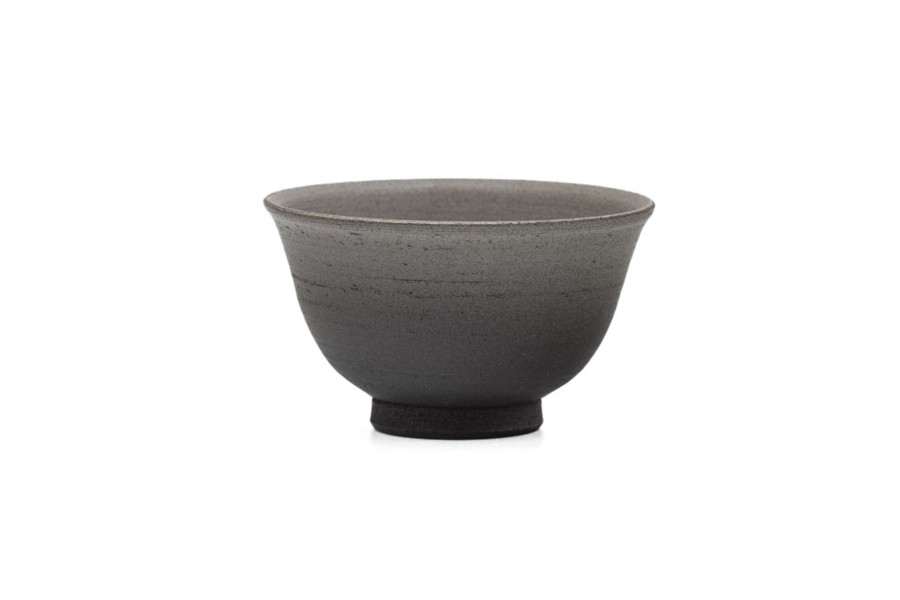 Shop Teaware Tokoname-yaki Yunomi (Teacups) | Japanese Tea Cup - Junzo Maekawa - Gray Gradient Gyokuro Pills - 25Ml