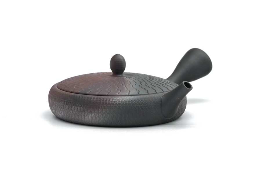 Shop Teaware Tokoname-yaki Kyusu (Teapots) | Japanese Kyusu - Gyokko Kiln - Kokudei Yohen Tokoname Teapot - 100Ml