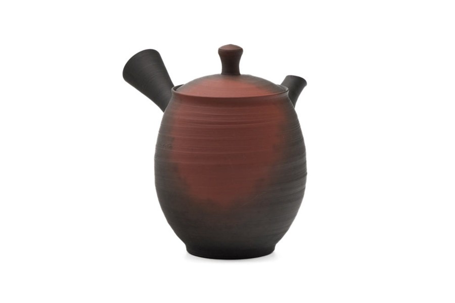 Shop Teaware Tokoname-yaki Kyusu (Teapots) | Japanese Kyusu - Iwase Koji - Sujihiki Yohen Tokoname Teapot - 250Ml