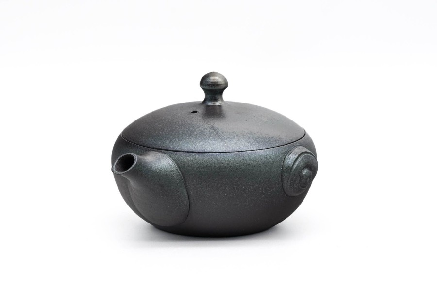 Shop Teaware Tokoname-yaki Houhin & Shiboridashi | Japanese Houhin - Sawada Tomohiro - Metal Tokoname Handleless Teapot - 150Ml