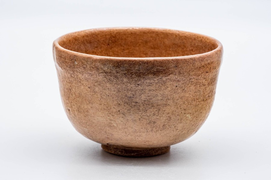 Shop Teaware Raku-yaki Chawan (Matcha Bowls) | Japanese Matcha Bowl - Hand Biwa Color Glaze Rakuware Wan-Nari Chawan - 300Ml