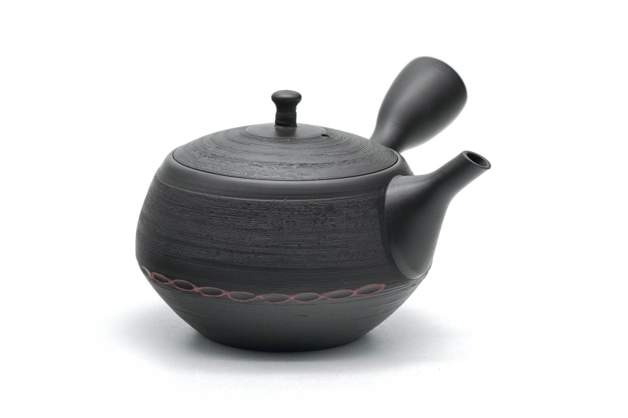 Shop Teaware Tokoname-yaki Kyusu (Teapots) | Japanese Kyusu - Hokuryu - Shudashi Kokudei Tokoname Teapot - 300 Ml