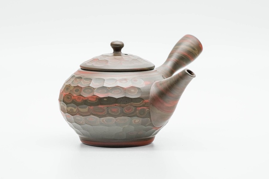 Shop Teaware Tokoname-yaki Kyusu (Teapots) | Kyushu, Japan - Konishi Kenji - Yusen Yusen - Lenrikomi Tokoname-Yaki Teapot - 225Ml