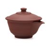 Shop Teaware Tokoname-yaki Houhin & Shiboridashi | Japan Houhin - Murakoshi Fugetsu - Tokoname Red Shudei Handleless Teapot - 120Ml