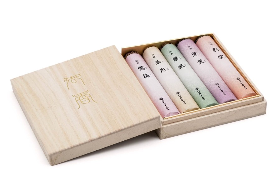 Incense & Lifestyle Other Production Areas | Yamadamatsu - 5-Piece Luxury Incense Gift Set