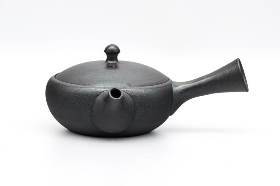 Shop Teaware Tokoname-yaki Kyusu (Teapots) | Japanese Kyusu - Sawada Tomohiro - Metal Tokoname Teapot - 160Ml